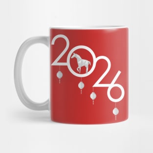 2026 Chinese New Year Origami Horse Mug